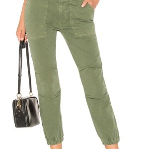 NILI LOTAN - Military Cargo Pant w/ Railroad Stripes